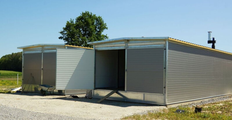 Podlahová kontajnerová sušička