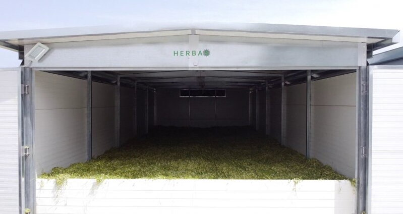 Podlahová kontajnerová sušička