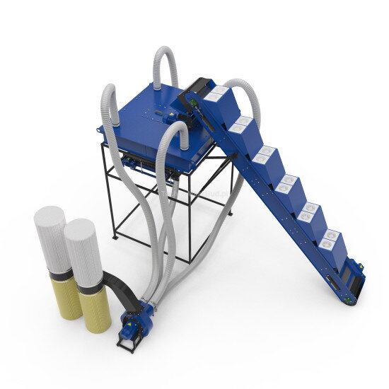 Chladiaci systém peliet SC-600