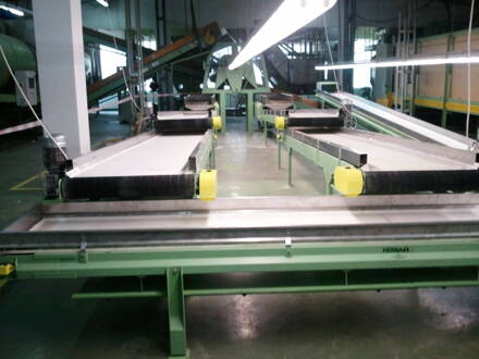 Spracovateľská linka na kontrolu tabaku