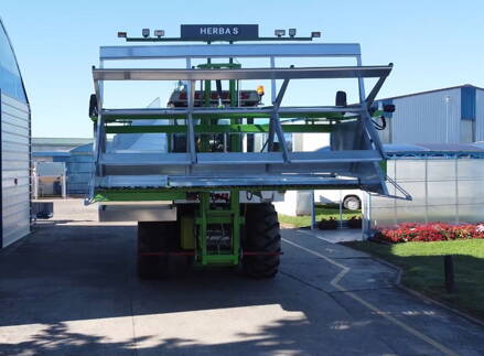 Hlava na zber konope