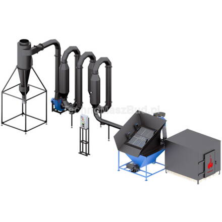 Aerodynamická sušička pilín SA-600 PRO