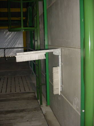 Drbadlo kefové na stenu