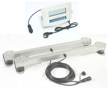 LIŽINOVÁ PALETOVÁ VÁHA AGRETO 4 T POZINKOVANÉ LYŽINY