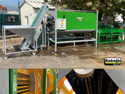 Lúpačka Magnum3 s dvojitým bubnom s čistiacim zariadením