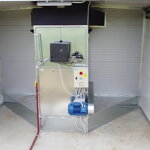 Podlahová kontajnerová sušička