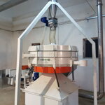 Rotačné planetárne sito na Harmanček