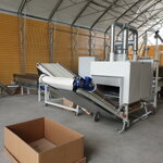 Stroj na oddeľovanie konope