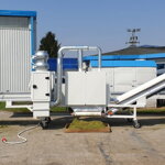 Stroj na oddeľovanie konope