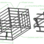 Odchytová klietka pre teľatá