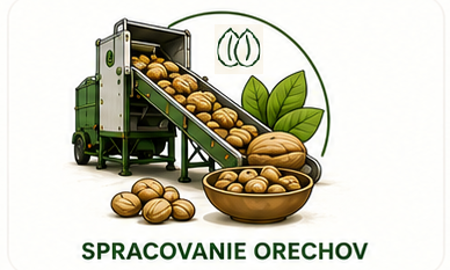 Stroje a linky na spracovanie orechov v potravinárskej prevádzke