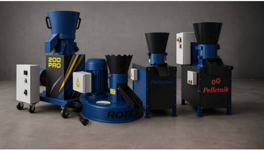 Peletovacie stroje pre každú veľkosť - od malých peletovacích strojov až po komplexné výrobné linky